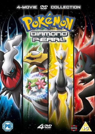 Pokémon Diamond & Pearl Movies 10-13 [DVD]